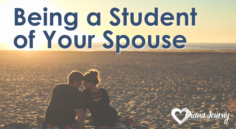 Being a student of your spouse couple on beach